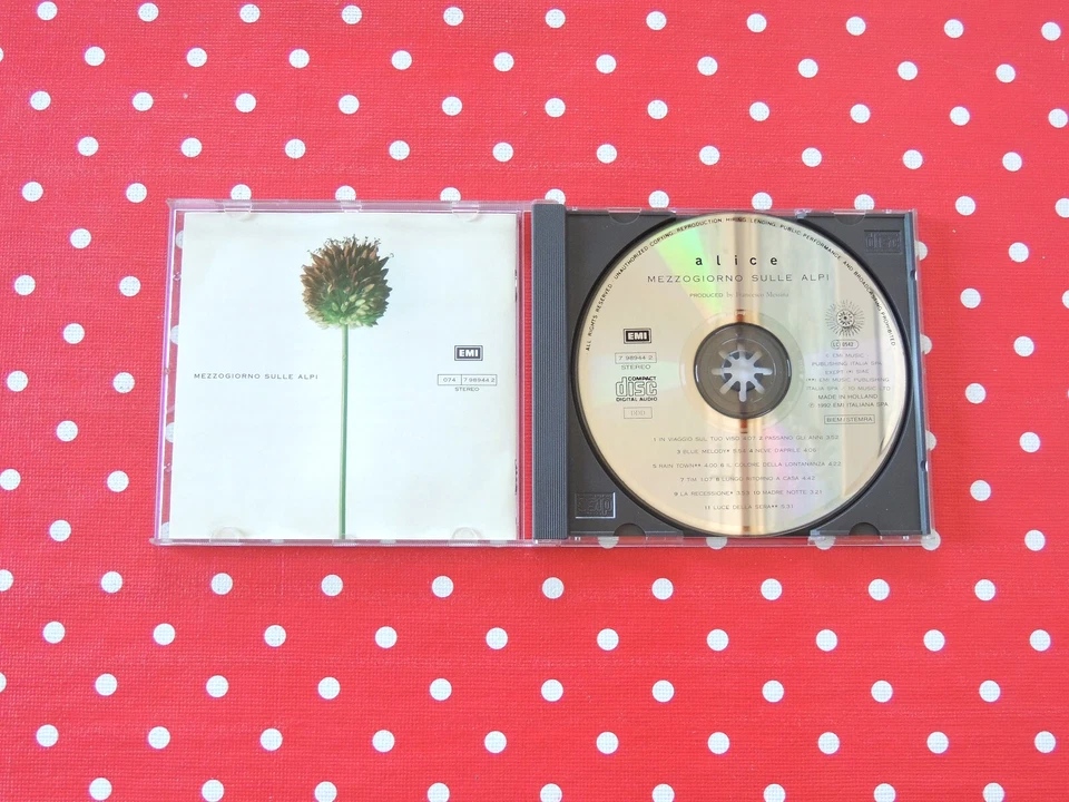 Alice / Mezzogiorno Sulle Alpi - 11 Tracks CD Album - Bild 3 von 4