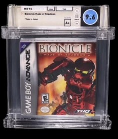 9.6 A+ Bionicle: Maze of Shadows Game Boy Advance GBA WATA GRADED NOT VGA CGC