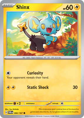 Shinx 66/167 Common | Twilight Masquerade | Pokemon Card | eBay
