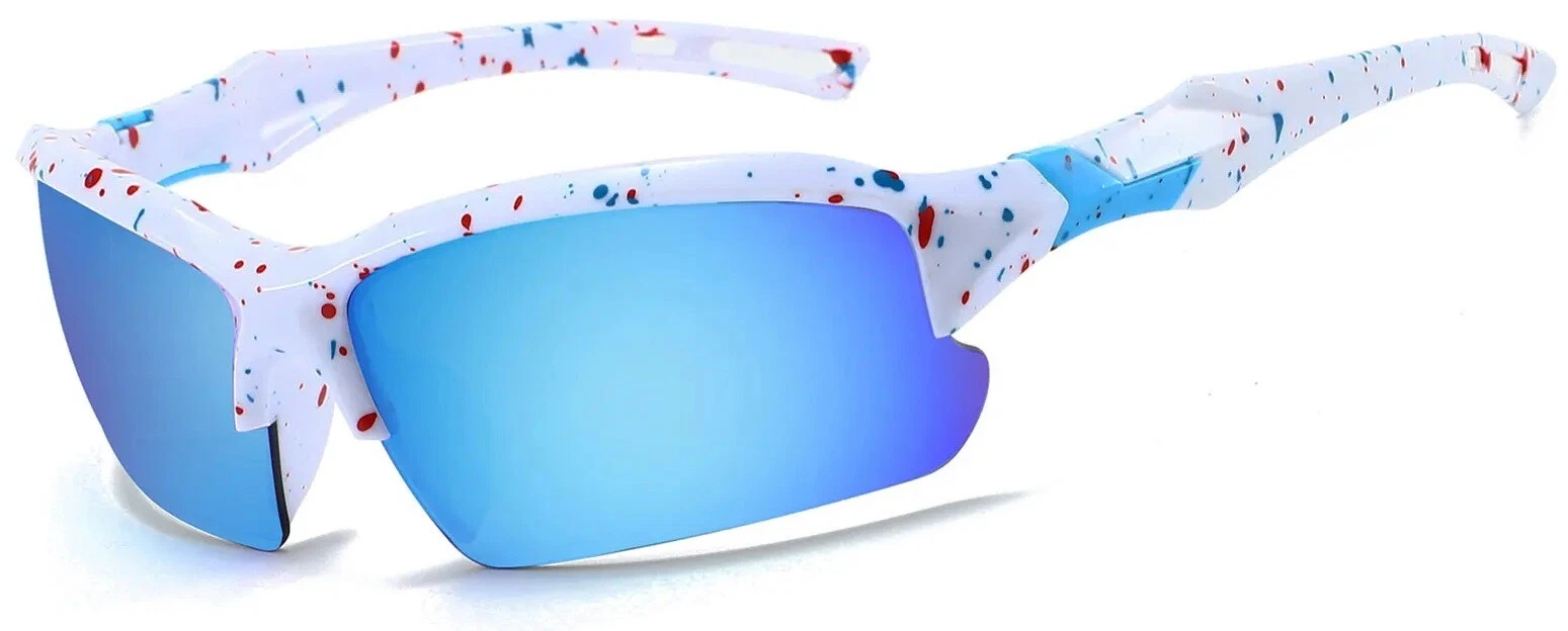 Mens Womens Sunglasses Glasses Fishing Eyewear Baseball Cycling Hiking Softball - Picture 3 of 16