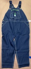 Vintage Liberty Denim Bib Overalls, Deadstock NWT, Size 54x32