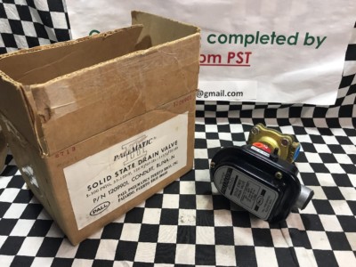 Pall Pneumatics Pallmatic III Solid State Drain Valve 1209901, #BOX 4 ''X''