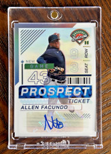 Allen Facundo #2 Auto 2024 Panini Prospect Edition Silver Prizm Signatures