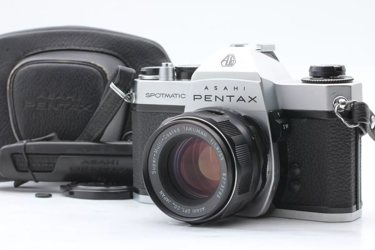 PENTAX SPII w/ SMC TAKUMAR 55mm F/1.8 Standard Lens Kit from Japan