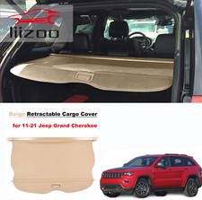 For 2011-2021 Jeep Grand Cherokee Cargo Cover Retractable Rear Trunk Accessory For 2011-2021 Jeep Grand Cherokee Cargo Cover Retractable Rear Trunk Accessory