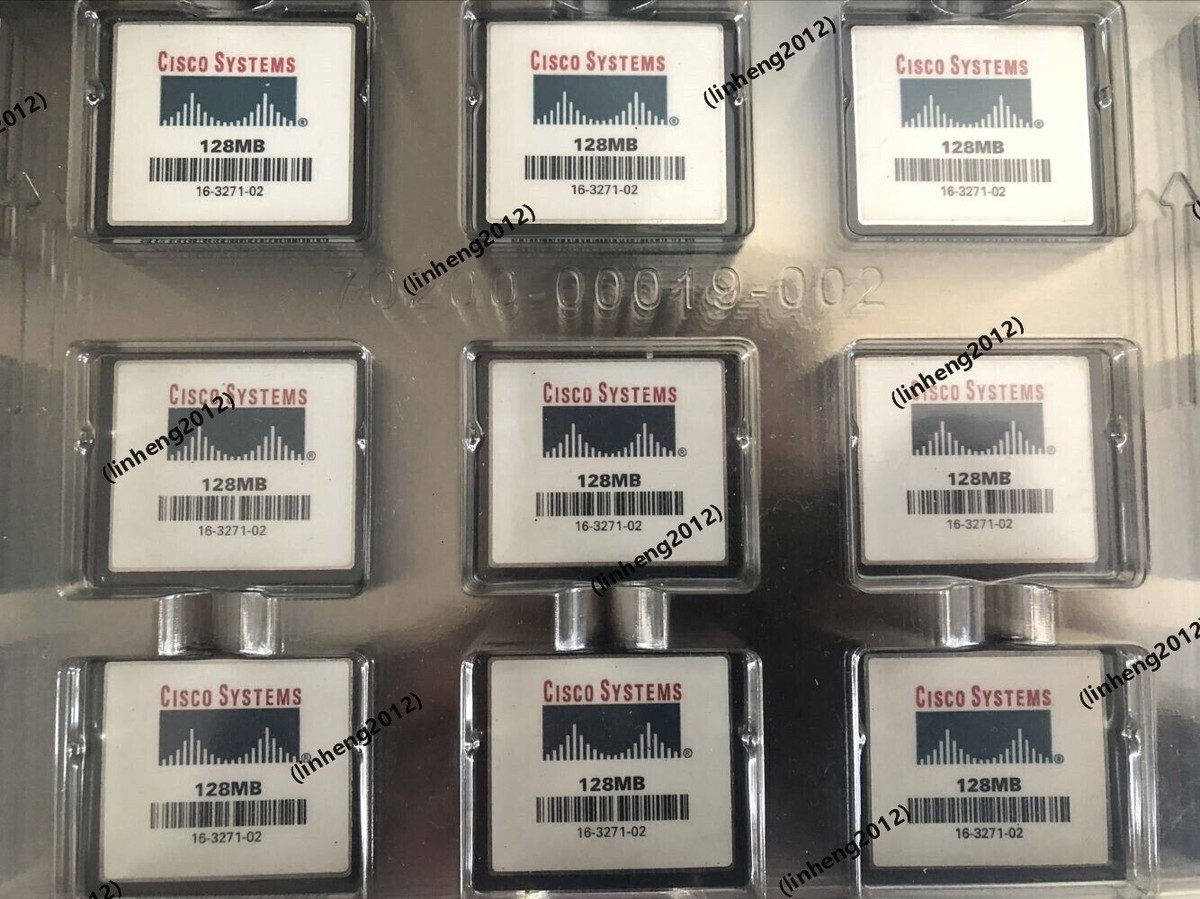 10PCS Original Cisco 128MB Compact Flash CF card,Memor card 16  