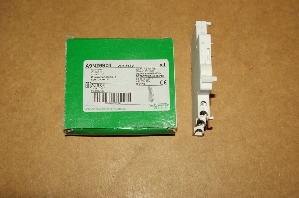 Schneider A9N26924 Contact auxiliaire Acti9 OF - Photo 1/1