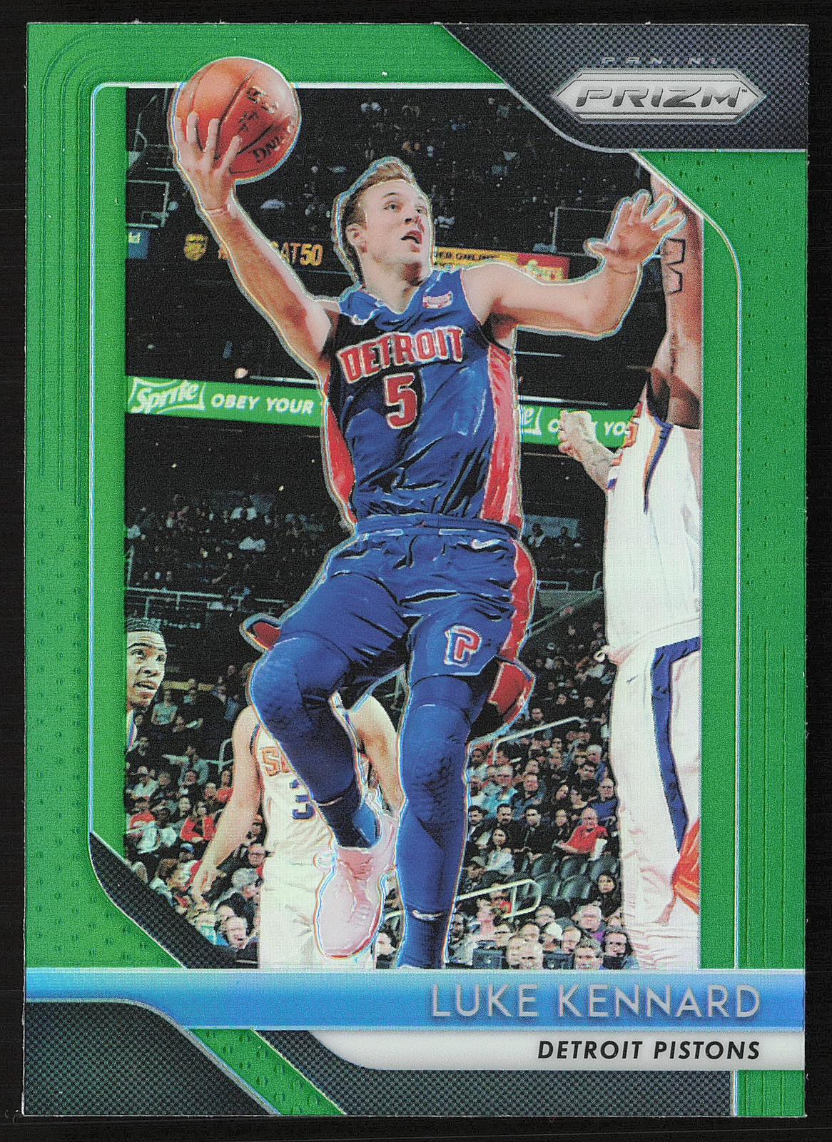 2018-19 Panini Prizm #152 Luke Kennard Prizms Green