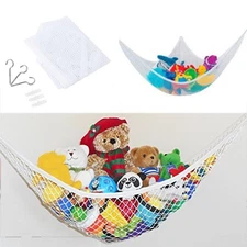 PayPie Toy Hammock, Storage Hammock 1.4*1*1m, as picture show 