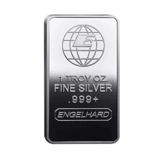 Engelhard Industries 1 Troy Oz Fine 999 Silver Bar