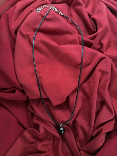 Fatto A Mano Collana Su Coccu Sardo Kokku Malocchio Onice Portafortuna Ciondolo - Foto 5 di 6