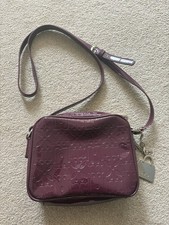Borsa a tracolla Liu Jo bordeaux piccola 20cmx15cm tracolla regolabile LJ MONOGRAMMATA