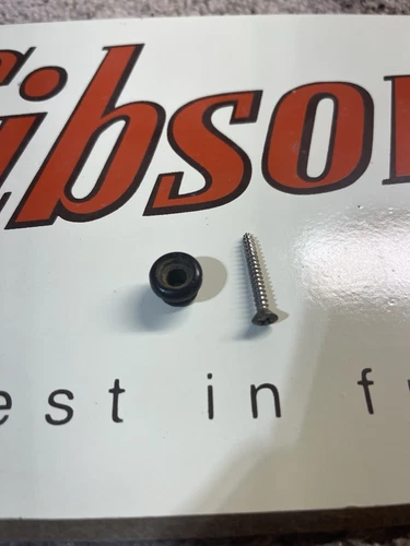 Vintage Gibson 1960’s Black strap button Gibson