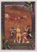1994 Mighty Morphin Power Rangers Series 2 The Red Ranger Flying #124 3c7