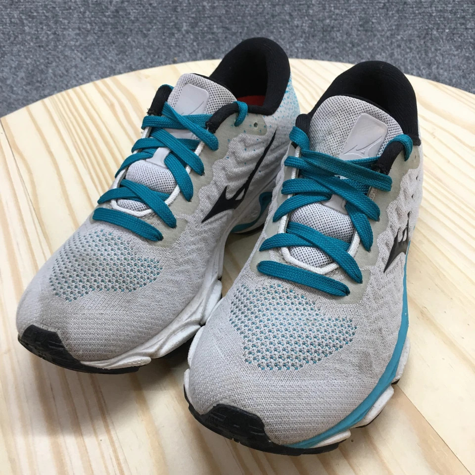 Mizuno Shoes Womens 8 Wave Inspire Running Sneakers Multicolor Lace Up Low Top - Image 4 of 4