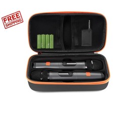 Durable Travel Organizer for Wireless Microphones  Accessories - Compact Design