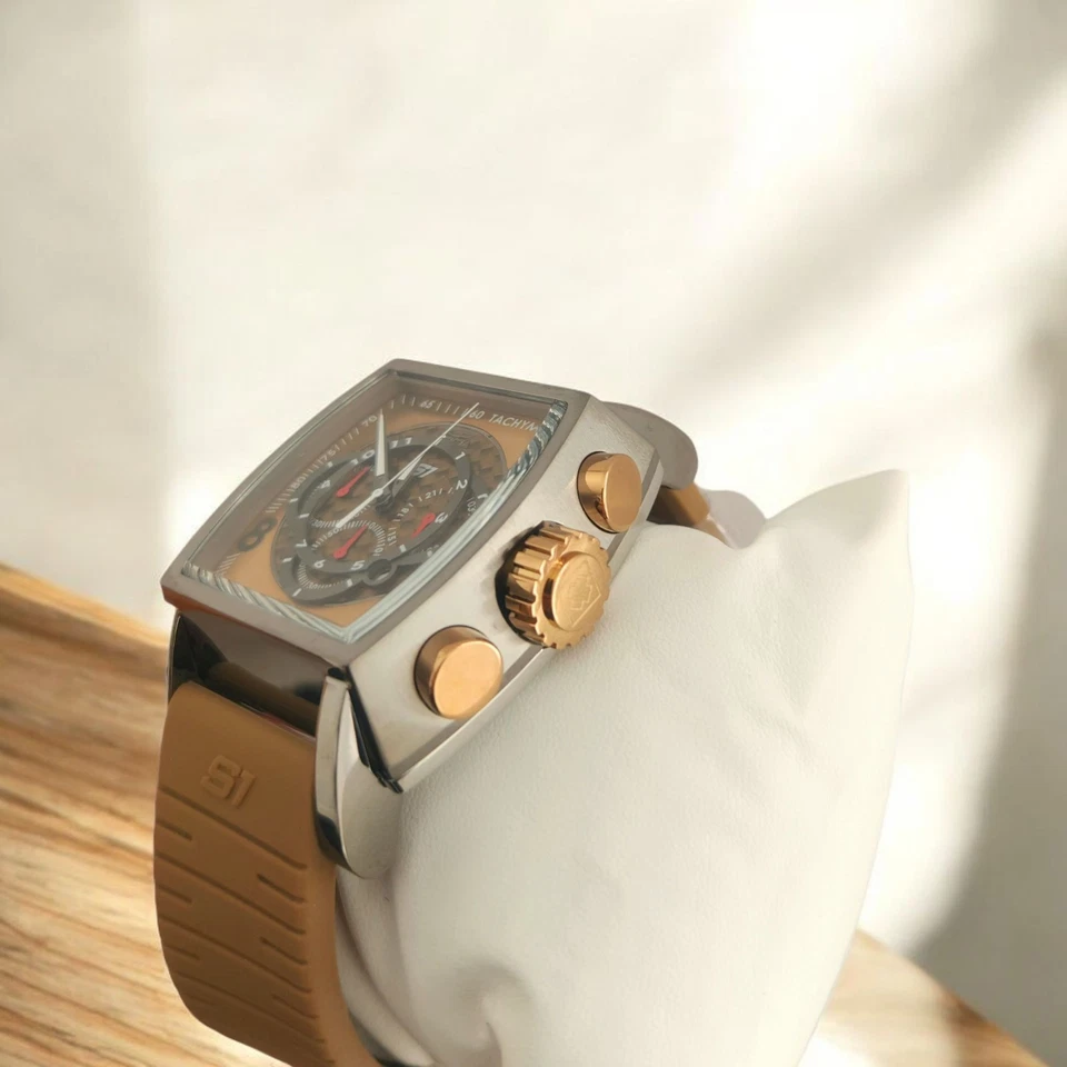 Invicta S1 Rally Men's Watch - 48mm, Khaki - Image 4 of 4