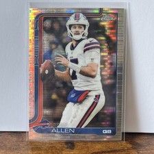 2025 Topps Chrome - Pulsar Josh Allen #34 (Bills)