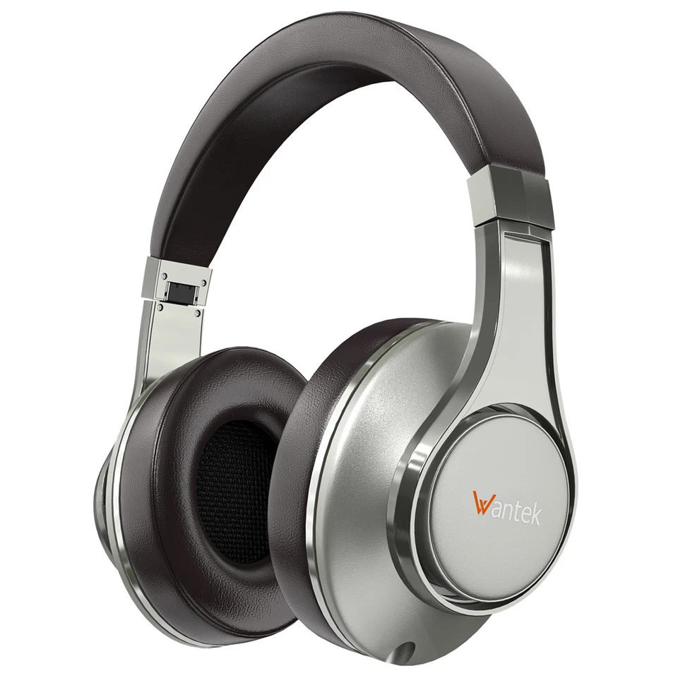 Wantek Über-Ohr-Kopfhörer Kabellos mit 3.5mm Faltbar Hi-Fi Bluetooth Headphone - Bild 3 von 4