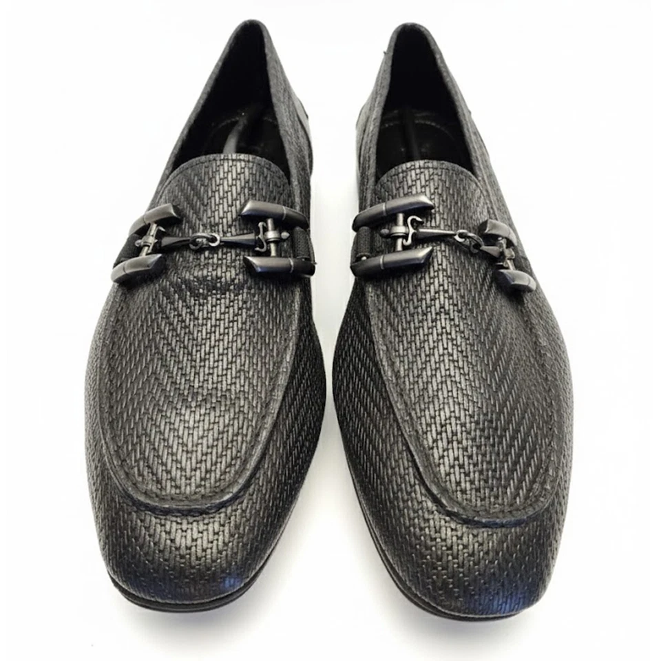 Auténticos zapatos de diseñador italiano de cuero Cesare Paciotti EE. UU. 7,5 talla 38. Nuevo Foto 2 de 4