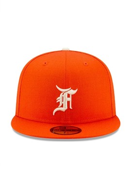 Fear Of God Essentials New Era 59FIFTY Fitted Hat 'Orange' (FW21