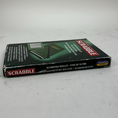 Cartera Scrabble Scorepad Cuero Verde Estilo 2 Almohadillas Hojas de Puntuación 2003 - En Caja - Imagen 9 de 15