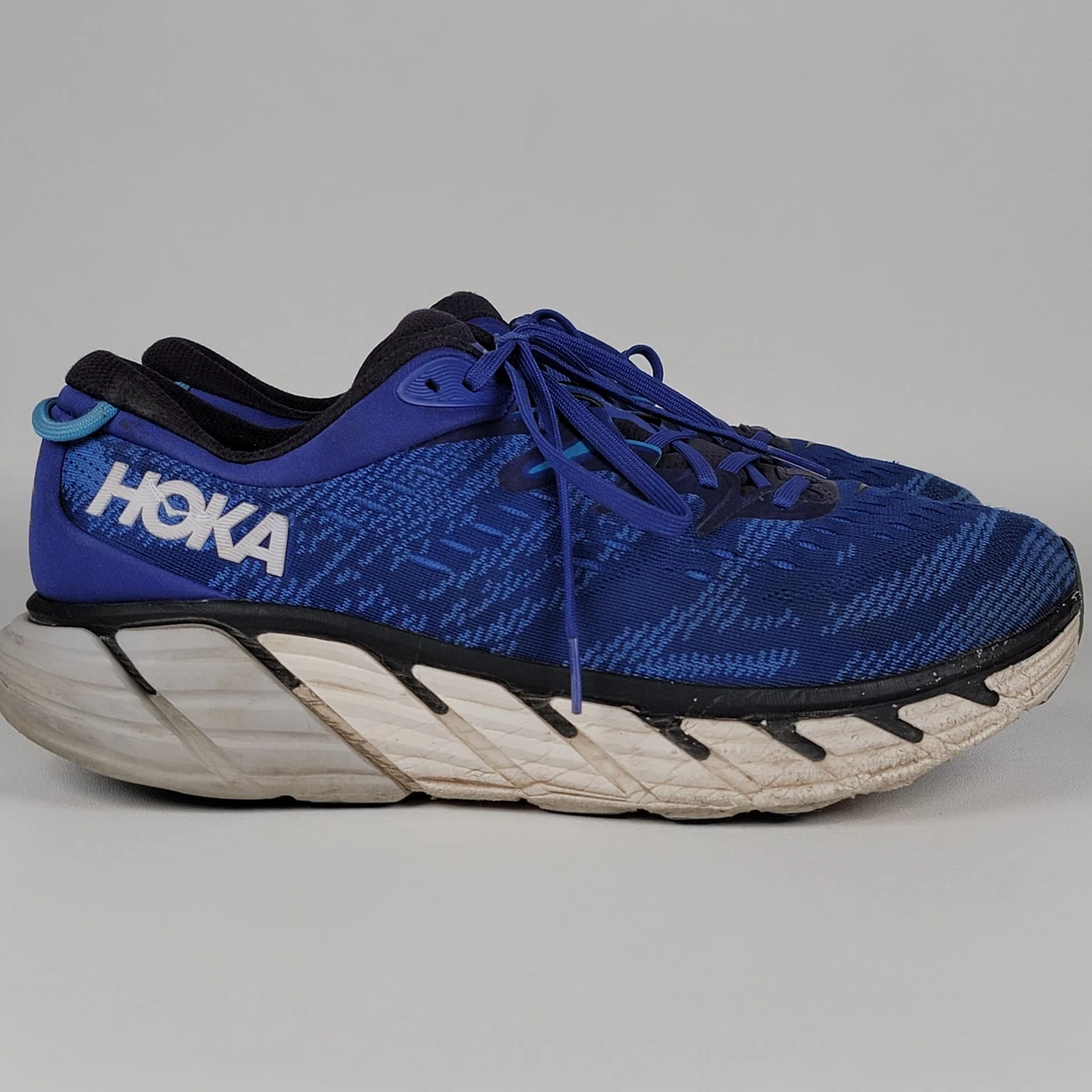 Hoka One One Gaviota 4 Running Shoes Mens 12.5 EE Blue /White HOKA Men main image 4