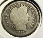 elf Barber Dime 1913 S Key Date 3rd Lowest Mintage of Type
