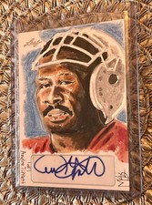 ANDRE TIPPETT 2015 LEAF 1/1 MASTERWORKS SKETCH AUTO NEW ENGLAND PATRIOTS RARE