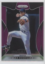 2019 Panini Prizm Tier III Purple Prizm Alex Rodriguez #232 qf6