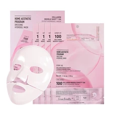 Collagen Skin Treatment Mask Pack Of 4 Intense Hydration Firming Care