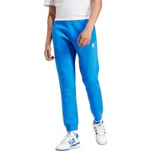 Image of ADIDAS ORIGINALS MENS TREFOIL ESSENTIALS SWEATPANTS BLUE NEW