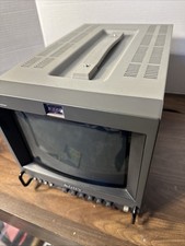 Sony HR Trinitron PVM-8045Q 8" Color CRT Video Monitor for Security/Gaming