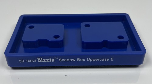 Sizzix 38-0454 Shadow Box Uppercase E Die