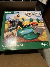 Brio World: Safari Adventure OPEN BOX checked And Missing Animals And Person NEW