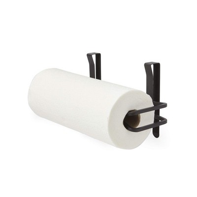 Umbra Squire Multi-Use Paper Towel Holder   Bent Metal Wire Black Kitchen