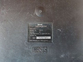 SNK NEO GEO AES Console System 2 Controllers KOF 95 97 Tested Japan