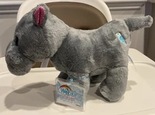 NEW 2025 Webkinz Hippo WK00019 Ganz Plush With 2  Sealed Codes