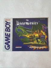 Nintendo Game Boy “The Pagemaster” Instruction Booklet Only - Excellent Condt.