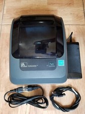 Zebra GX430T Thermal Label Printer Direct Transfer Barcode Shipping USB Parallel