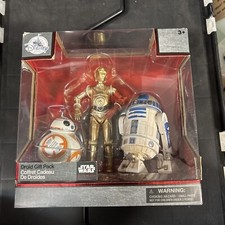Star Wars Elite Series Droid Gift 3 Pack BB-8 R2-D2 C3PO Die Cast Figures Disney