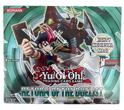 Yu-Gi-Oh Return of the Duelist 1st Edition Booster Box NEW Sealed  83717891161| eBay