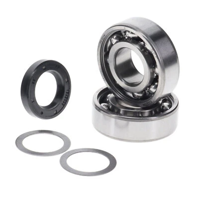 MF8245 Kit Polini Cuscinetti C4 Paraolio Carter Albero Motore Piaggio Si Ciao