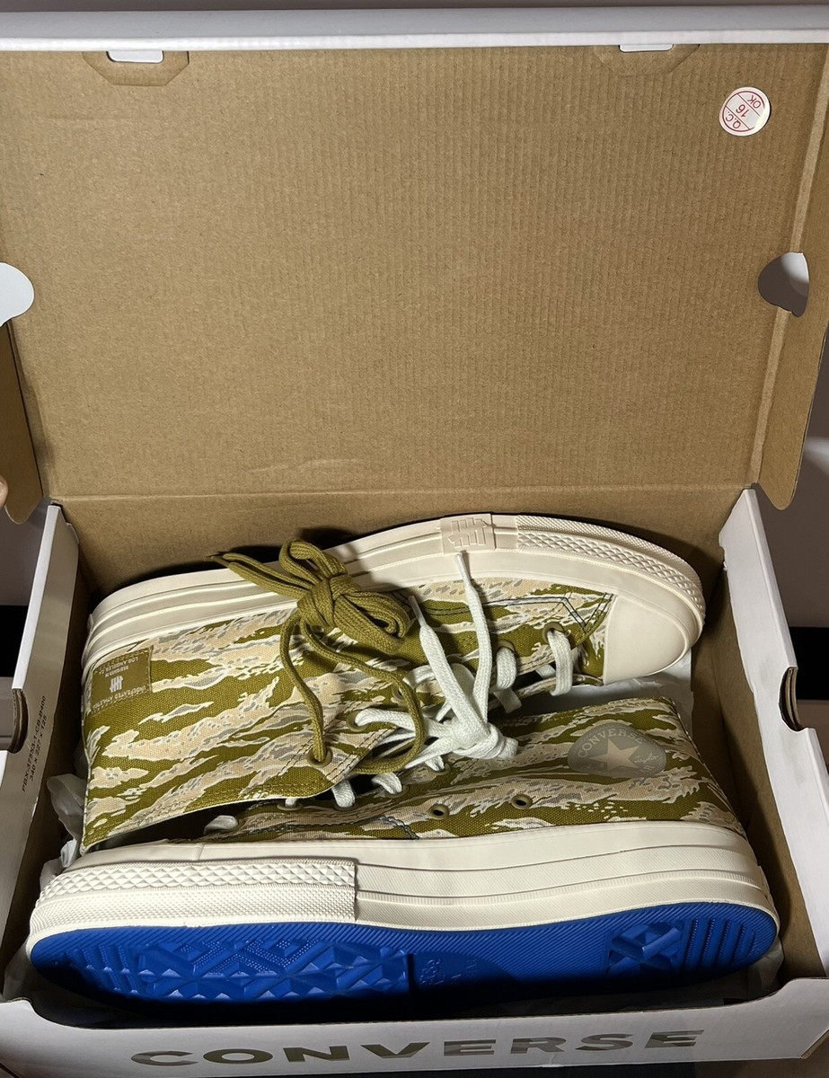 Converse X Undefeated All Star 70 Mid Amber Green Size 11.5  display picture 1