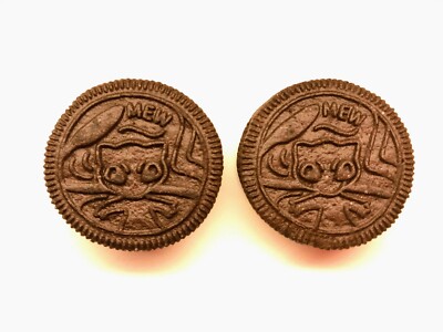 Pokemon MEW Oreo Cookie 25th Anniversary Limited Edition-SUPER RARE!!