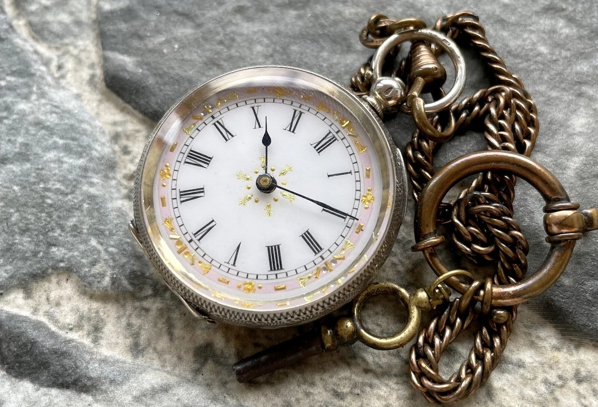 Brass Antique Vintage Pocket Watch Collectible Gift & Nautical Clock gift  item