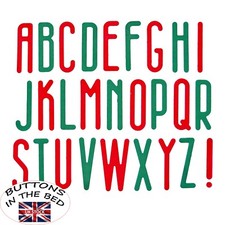 Uppercase Alphabet Metal Cutting Dies Set, Letters, Card making, Scrapbooking G2