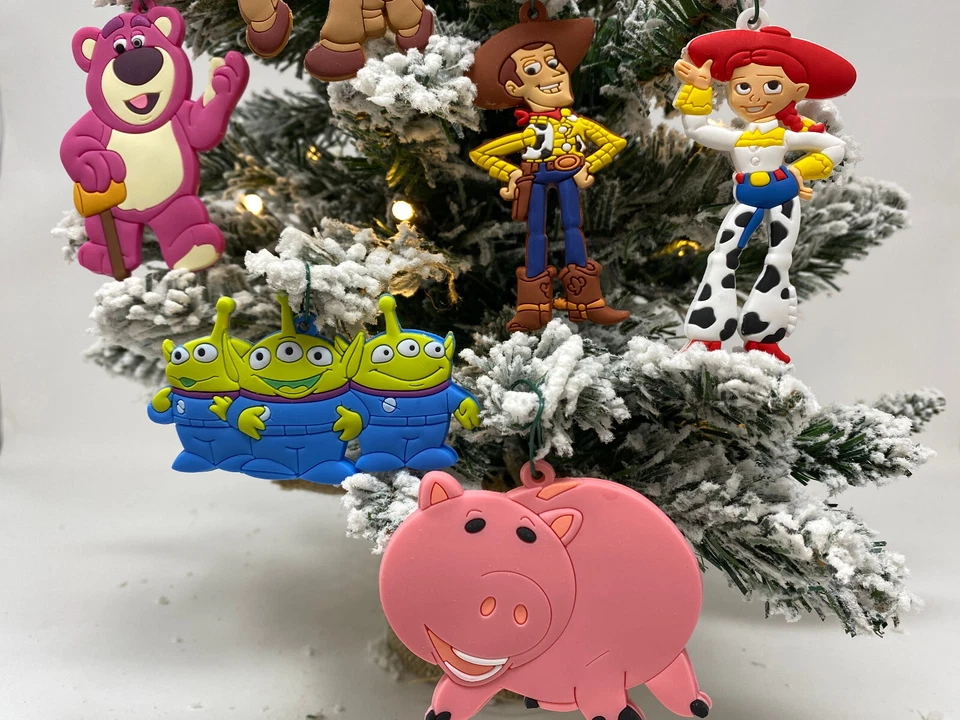 Toy Story Ornaments Deluxe 9 Piece Set Featuring Woody, Buzz Lightyear Brand New — 第 4/4 张图片