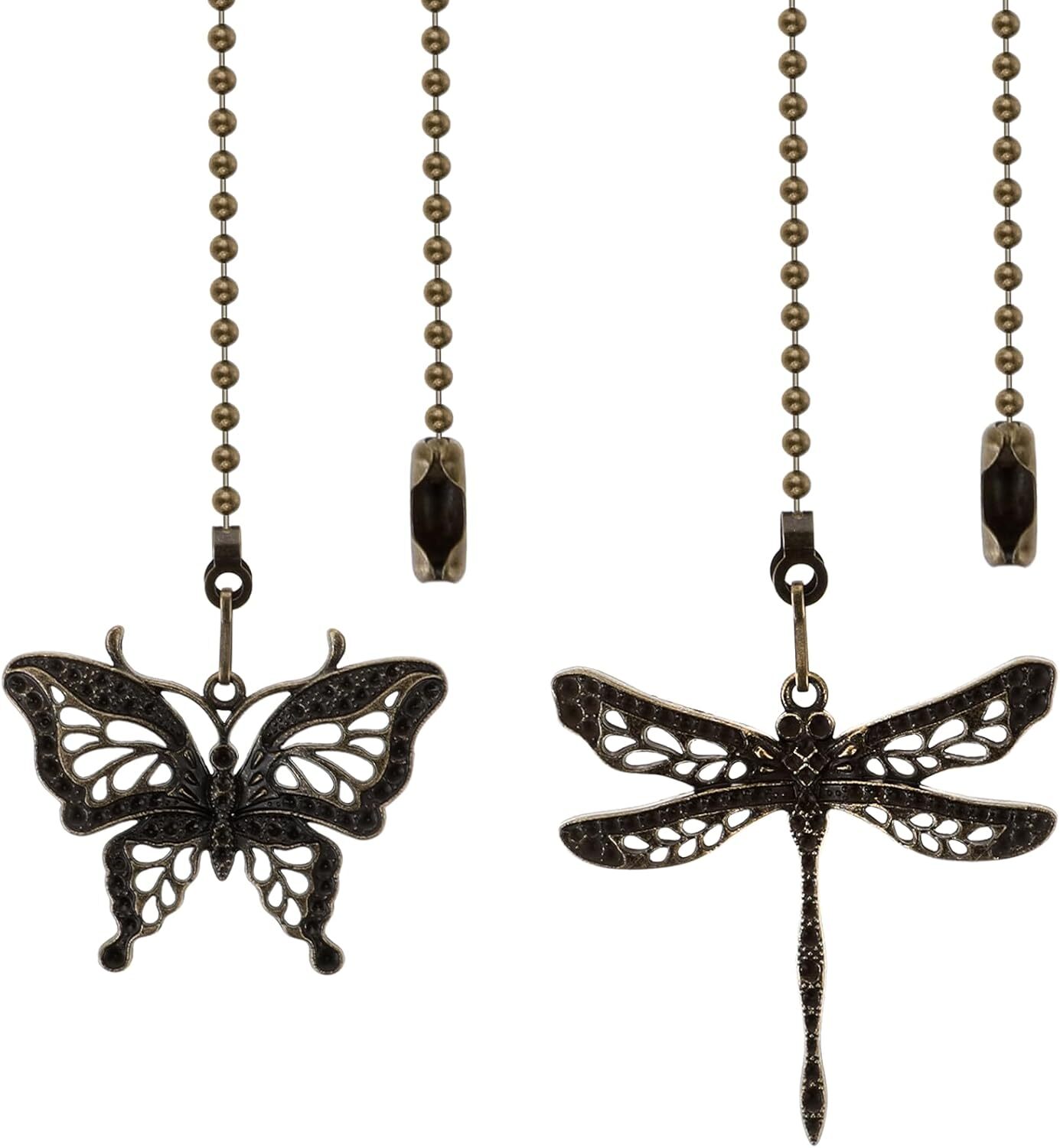 Ceiling Fan Pull Chain Extender 12 Inch Lighting Pendant Extension Cord-image