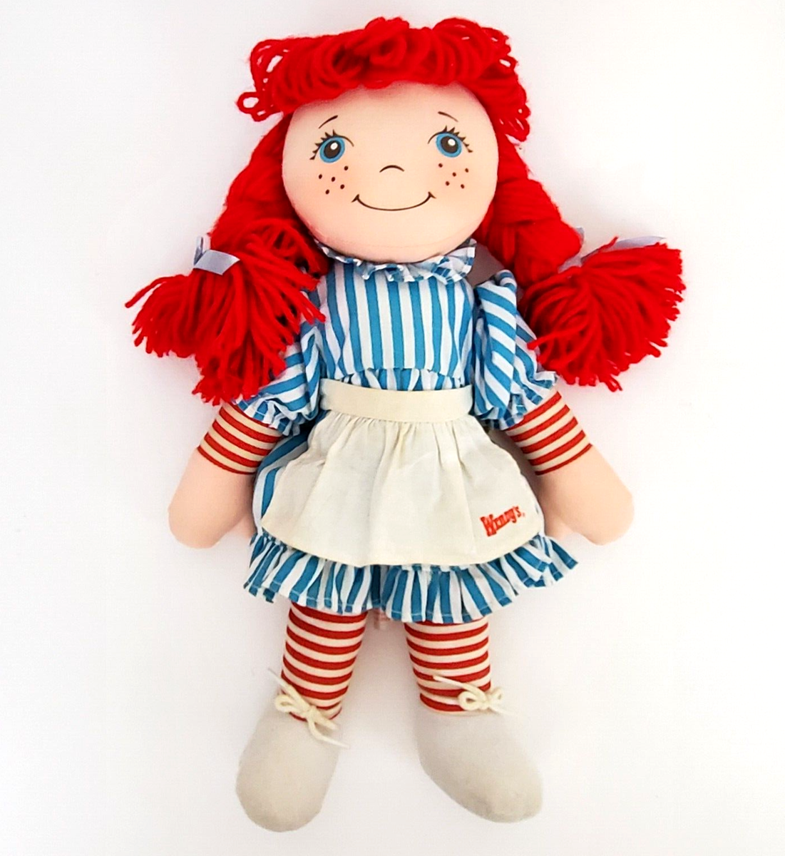 ピッグテール ウェンディ　ソフビ　ウェンディーズ　ウェイトレス　sofvi Wendy Rag Doll Plush Wendy's International Restaurant Logo 14